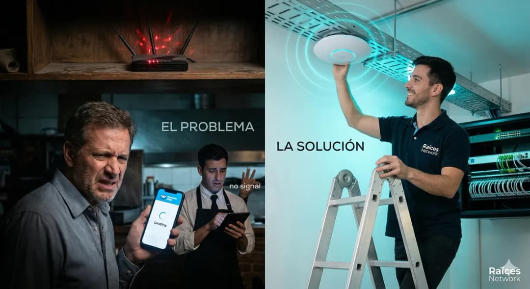 Clientes corporativos con conexión estable