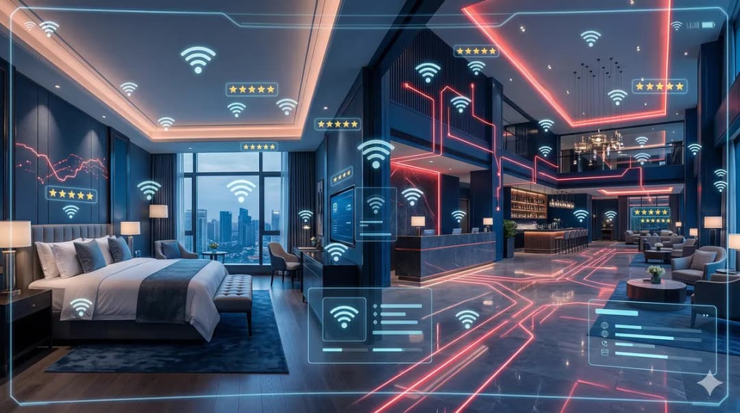 Soluciones de conectividad para hoteles