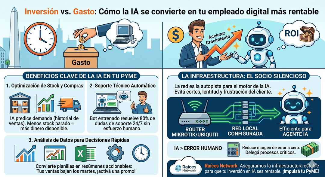 Inversión inteligente en tecnología para PyMEs